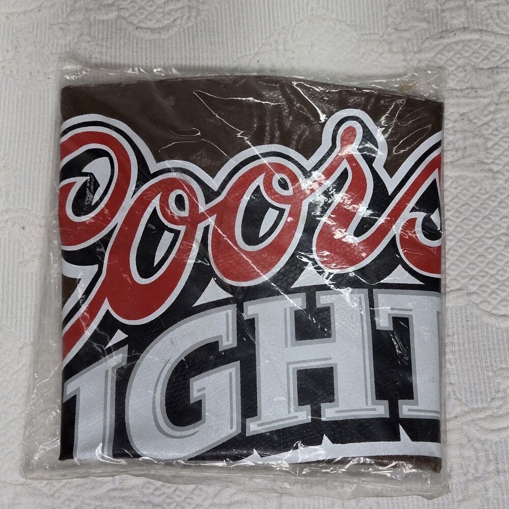 New In Bag Vintage Coors Light Beer Inflatable Floaty Advertisment NWT